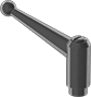 Image of Product. Front orientation. Adjustable Handles. Style 3—Threaded Hole.