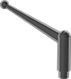 Image of Product. Front orientation. Adjustable Handles. Style 3—Unthreaded Hole.