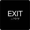 ADA-Compliant Exit Signs