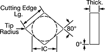 Image of Attribute. Front orientation. Contains Annotated. CNG Insert.
