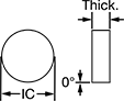 Image of Attribute. Front orientation. Contains Annotated. RNG Insert.