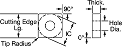 Image of Attribute. Front orientation. Contains Annotated. SNGA Insert.
