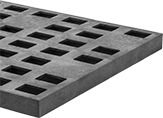 Image of Product. Front orientation. Floor Mats. Heavy Duty Drainage Floor Mats.