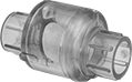 Image of Product. Front orientation. Check Valves. Socket-Connect Check Valves for Drinking Water, PVC Body—Swing.