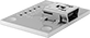 Image of Product. Front orientation. USB Connectors. USB Connectors, Mini USB-B Sockets.