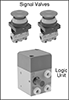 Remote-Access Two-Hand Single-Action Air Directional Control Valves