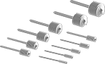 Image of Product. Front orientation. Tube Brushes. Low-Scratch Tube Brush Sets.