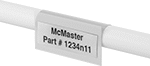 Image of ProductInUse. Front orientation. Label Holders. Clamp-On Framing and Fittings .