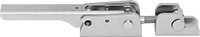 Image of Product. Bottom orientation. Draw Latches. Adjustable-Grip Padlockable Draw Latches, Style D.