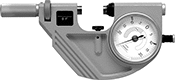 Image of Product. Front orientation. Outside Micrometers. Outside Micrometers for Tolerance Checking, Dial Display.