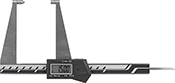 Image of Product. Front orientation. Calipers. Calipers for Brakes, Style A.