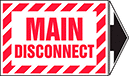 Image of Product. Front orientation. Labels. Machine and Equipment Operation Labels , Main Disconnect.