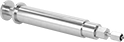 Image of Product. Front orientation. Syringes. Stainless Steel Syringes, Luer Lock Fitting Connection.