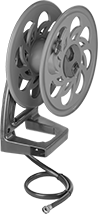 Image of Product. Front orientation. Hose Reels. Wall-Mount Reels for Garden Hose, Style J.