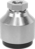 Vibration-Damping Swivel Leveling Mounts with Threaded Hole