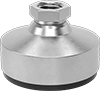 Vibration-Damping Swivel Leveling Mounts with Threaded Hole