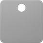 Image of Product. Front orientation. Tags. Choose-a-Color Metal Engraving and Stamping Tags, Square, Style C.