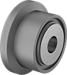 Image of Product. Front orientation. Track Rollers. Flanged Shaft-Mount Track Rollers.