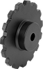Sprockets for Clog-Resistant Flat-Edge Roller Chain