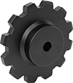 Image of Product. Back orientation. Drive Sprockets. Sprockets for Clog-Resistant Flat-Edge Roller Chain.