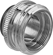 Image of Product. Front orientation. Faucet Spout Thread Adapters. Male.