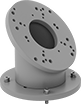 Image of Product. 45° Adapter. Front orientation. Robot Controller Mounts. Collaborative Robot Pedestals, For FANUC CRX (5iA, 10iA, 10iA/L), Universal Robots (UR3, UR3e, UR5, UR5e, UR7e, UR10, UR10e, UR12e, UR16e), and Omron (TM 5, TM 12, TM 14), 45° Angle.