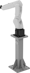 Image of ProductInUse. Back orientation. Robot Pedestals. Industrial Robot Pedestals.