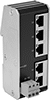 Low-Profile DIN-Rail Mount Ethernet Switches