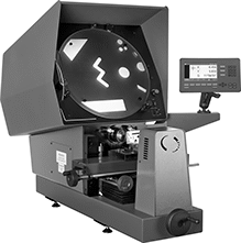 Image of Product. Front orientation. Optical Comparators. Horizontal Benchtop Optical Comparators, Optical Comparators with Edge Detection.