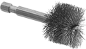 Image of Product. Hex Shank. Front orientation. Hex Shank. Tube Brushes.