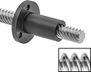 Image of ProductInUse. Front orientation. Contains Inset. Precision Lead Screws and Nuts. Fast-Travel Ultra-Precision Lead Screws and Nuts.