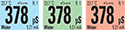 Image of Attribute. Three-Color Display. Front orientation. ZoomedIn view. Contains MultipleImages. Chemistry Meters. Sanitary Conductivity Sensors.