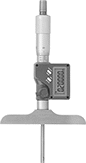 Image of Product. Front orientation. Depth Micrometers. Coolant-Resistant Electronic Depth Micrometers.