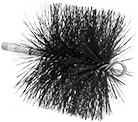 Image of Product. Steel Bristles. Front orientation. Steel Bristles. Threaded-Shank Tube Brushes.