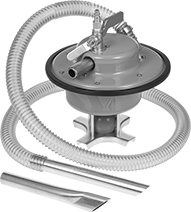 Image of Product. Front orientation. Vacuum Cleaners. Miniature Drum-Top Vacuum Cleaners for Wet Pickup.