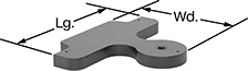 Image of Product. Bottom orientation. Contains Annotated. Coordinate Measuring Machine Plates and Fixtures. Quick-Change Fixture Plates, Plates for Calibration Spheres.