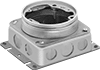 Steel Floor Outlet Boxes