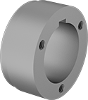 Image of Product. Front orientation. Bushing-Bore Hubs. Split-Tapered Weld-On Bushing-Bore Hubs.