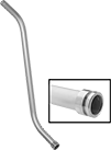 Image of Product. Curved Wand with Snap-On End. Front orientation. Contains Inset. Curved Wand. Vacuum Cleaner Attachments and Extension Wands, Snap-On End.