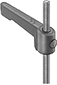 Image of ProductInUse. Front orientation. Adjustable Handles. Quick-Clamp Adjustable Handles.