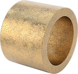 Image of Product. Front orientation. Oil-Embedded 841 Bronze Sleeve Bearing, for 3/8" Shaft Diameter and 1/2" Housing ID, 3/8" Long.