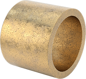 Image of Product. Front orientation. Oil-Embedded 841 Bronze Sleeve Bearing, for 1/2" Shaft Diameter and 5/8" Housing ID, 1/2" Long.