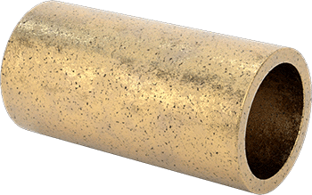 Image of Product. Front orientation. Oil-Embedded 841 Bronze Sleeve Bearing, for 1/2" Shaft Diameter and 5/8" Housing ID, 1-1/4" Long.
