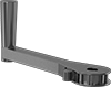 Ratcheting Unthreaded Through-Hole-Mount Crank Handles