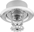 Image of Product. Front orientation. Fire Sprinkler Heads. Fire Sprinkler Heads, Recessed Mount.