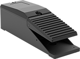 Image of Product. Switch. Front orientation. Foot Switches. Wireless Self-Powered Foot Switches, Without Guard.