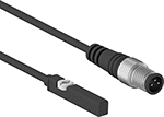 Image of Product. Front orientation. Proximity Sensors. Easy-Install Flexible-Mount Air Cylinders.