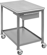 Image of Product. Front orientation. Tables. Wood-Top Tables, Style B.