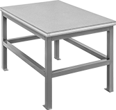 Image of Product. Front orientation. Tables. Low-Profile Composite-Wood-Top Tables, Stationary.