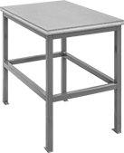 Image of Product. Front orientation. Tables. Heavy Duty Tables, Style A.